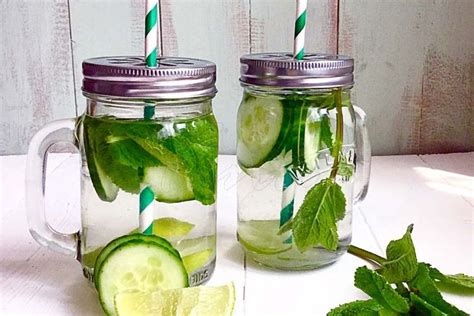 Cucumber Mint And Lime Detox Water Recipe On Food52