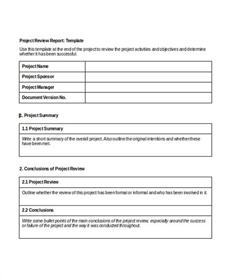 Free 8 Project Scope Templates In Pdf Word