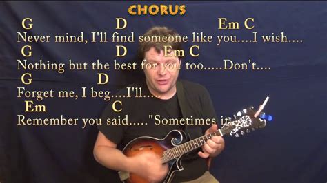 Someone like you is written in the key of a major. Someone Like You (Adele) Mandolin Cover Lesson in G with ...