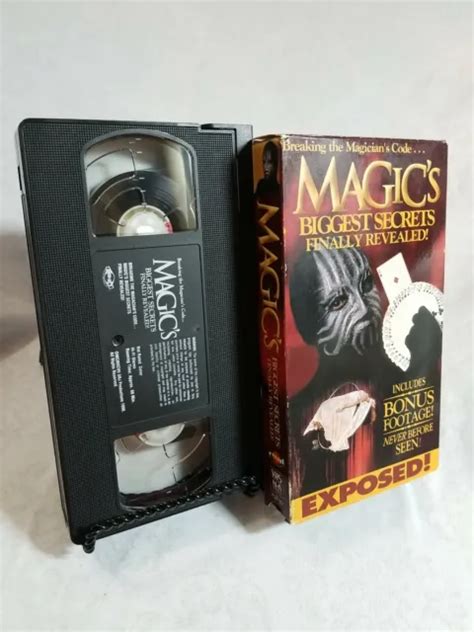 MAGICS BIGGEST SECRETS Finally Revealed VHS S Tricks Illusions