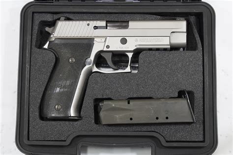 Sig Sauer P226r Stainless 40 Sandw Dasa Police Trade Ins Fair Condition