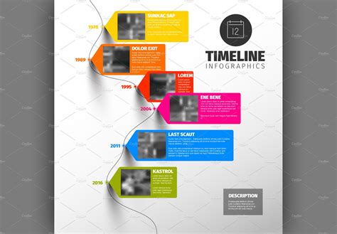 Timeline template | Creative Other Presentation Software Templates