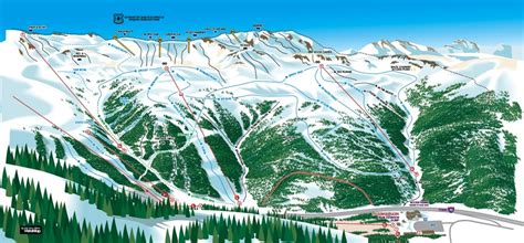 Loveland Ski Area Trail Map Colorado Ski Resort Maps