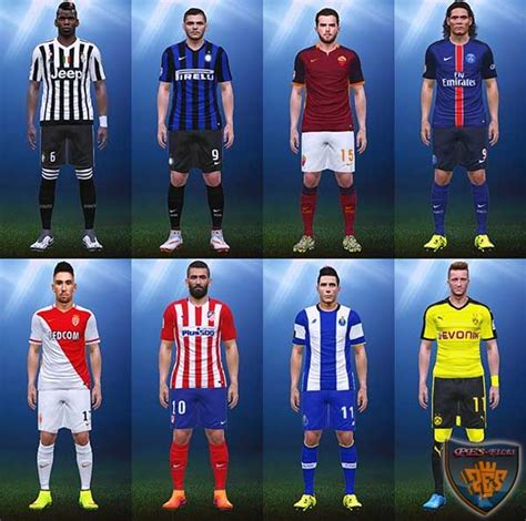 Pes 2015 1516 Home Kits Pack Version 11 патчи и моды