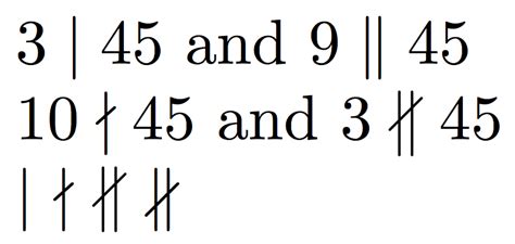 Solved Symbol For Exact Division 9to5science