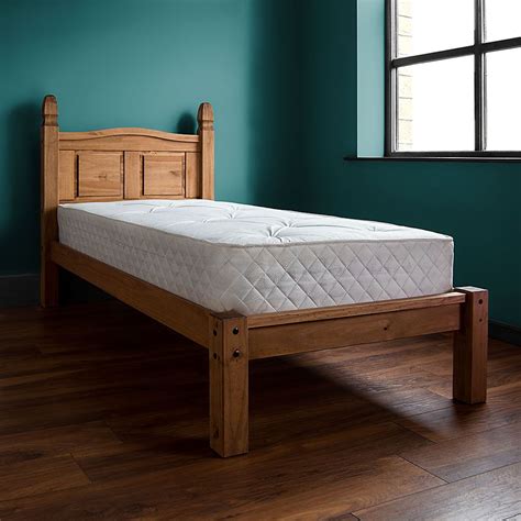 There are many types to choose from. Corona Single Double King Bed High Low Foot End Solid Pine Wood Bedroom | eBay