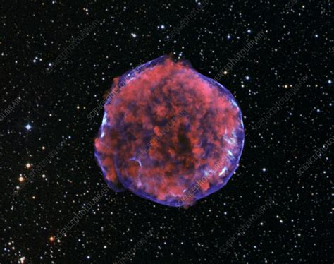 Tycho Supernova Remnant X Ray Image Stock Image C0105607