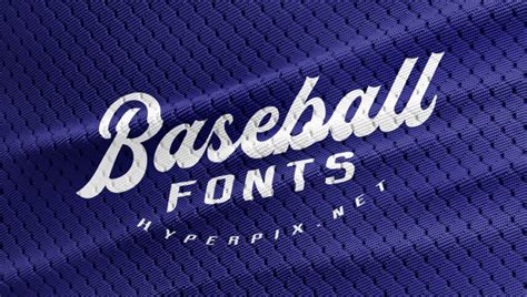 50 Best Baseball Fonts Free Premium 2024 Hyperpix