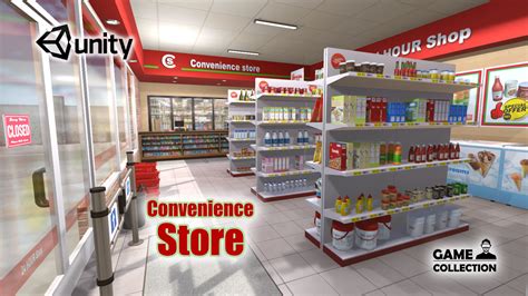 3d Asset Convenience Store Cgtrader