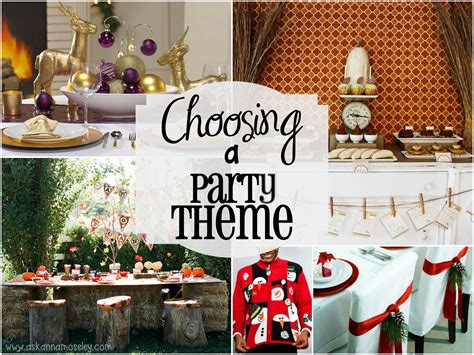 6 months before select a party theme or motiff para sa party ng baby mo. 31 Ways to Plan a Fabulous Party: Choosing a Theme - Ask Anna