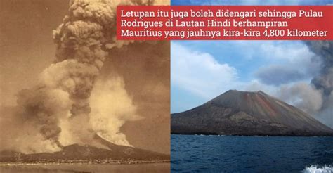 Boleh Didengari Sehingga Di Australia Letusan Gunung Berapi Krakatau