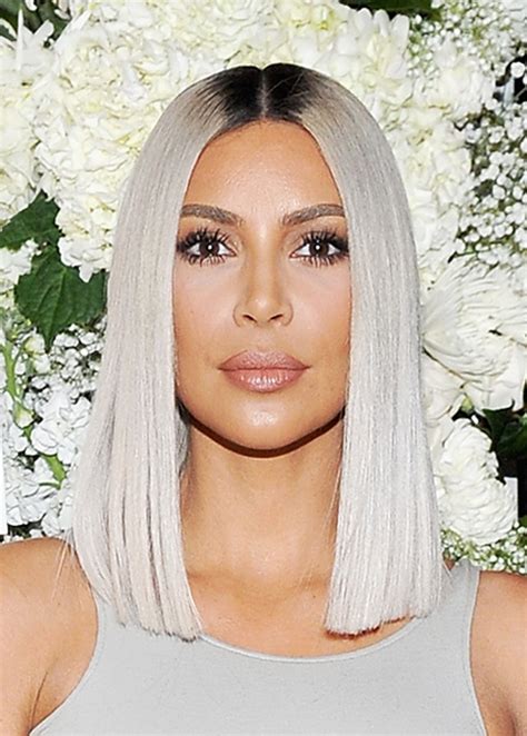 kim kardashian new blonde hair