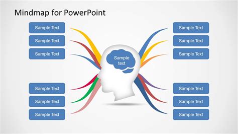 Simple Mind Map Template For Powerpoint Slidemodel My Xxx Hot Girl