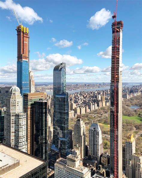Yimby Takes In The Rising Skyline From Atop 53 West 53rd Street In