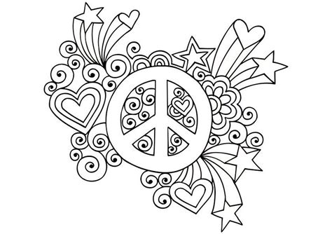 300 x 401 file type: Printable Peace Love And Happiness Coloring Pages ...