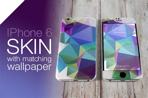 Iphone 6 Skin And Wallpaper On Behance
