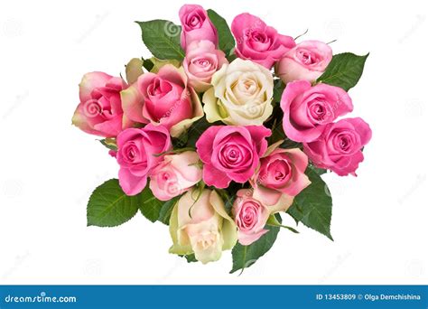 Bouquet With White Roses Royalty Free Stock Image