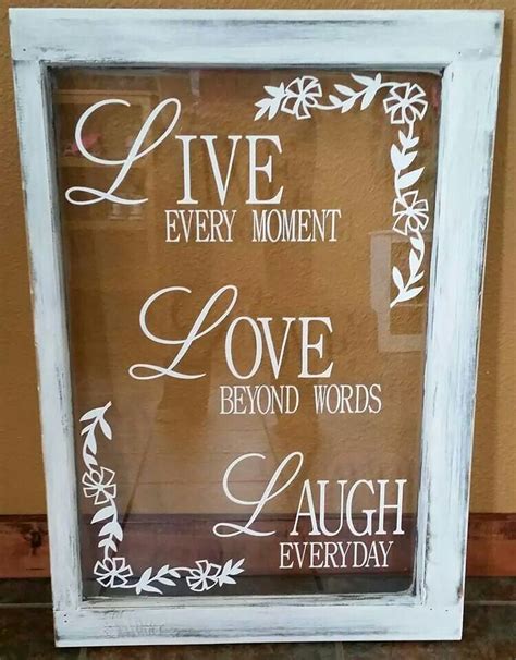 Follow www.cricut.com/setupis the online portal that allows you to set up your cricut machine. Image result for vinyl lettering for old windows made with cricut | Window crafts, Old window ...