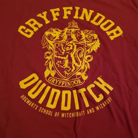 Hot Topic Shirts Harry Potter Gryffindor Tshirt Poshmark