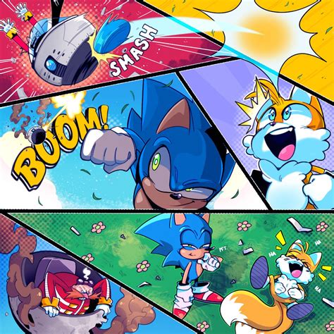 Sonic Comic Sonic The Hedgehog Wallpaper 44360589 Fanpop Page 455