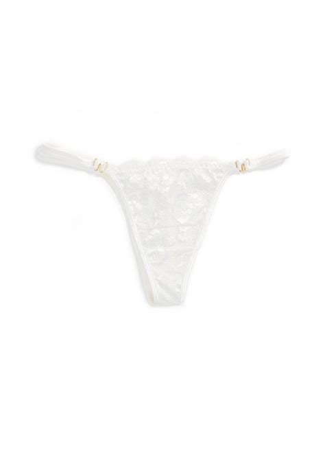 pearly eye thong white wings intimates