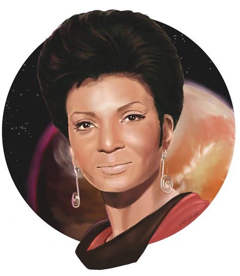 Lieutenant Uhura Tos By Dahkur On Deviantart Star Trek Art Star