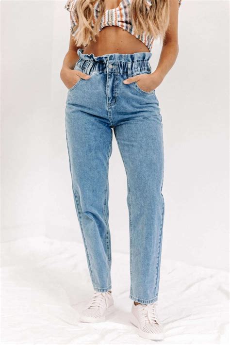 Wholesale Casual Light Blue Jeans For Women Bwm102044lb