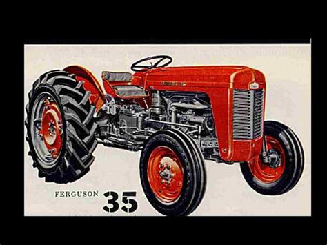 Massey Ferguson Mf 35 Tractor Parts Manual 340 Pgs For Mf35 Etsy