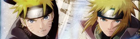 Uzumaki Naruto And Minato Illustration Hd Wallpaper Wallpaper Flare