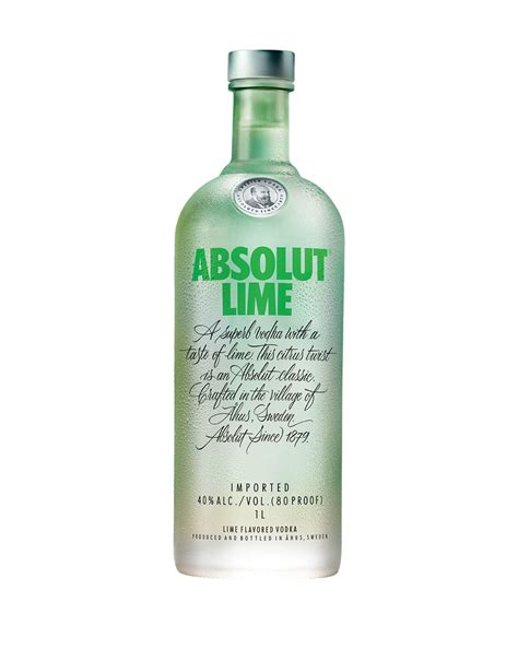 Absolut Lime Vodka Buy Online Or Send As A Gift ReserveBar