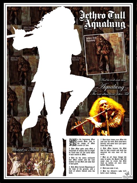 18x24 Jethro Tull Ian Anderson Aqualung Etsy