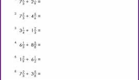 Dividing Whole Numbers By Fractions Worksheet Pdf Worksheet : Resume
