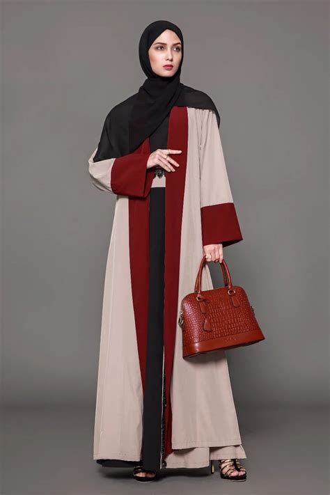 New Muslim Abaya Turkish Caftan Women Cardigan Long Sleeves Robes Dubai