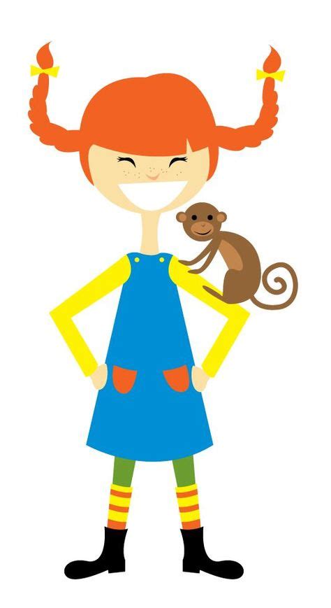 Pippi Longstocking And Her Monkey Friend Mr Nilsson Were Among My