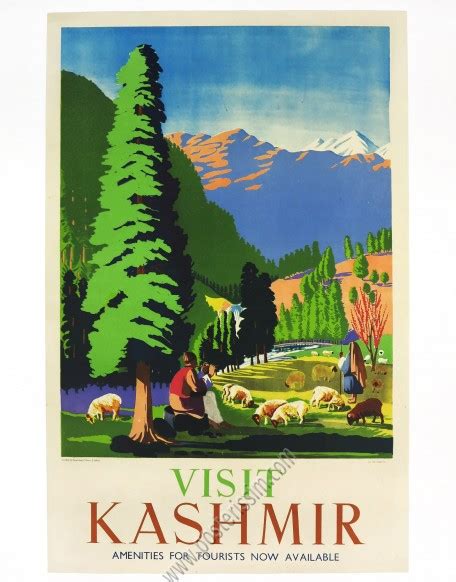 Original Poster Visit Kashmir Posterissim