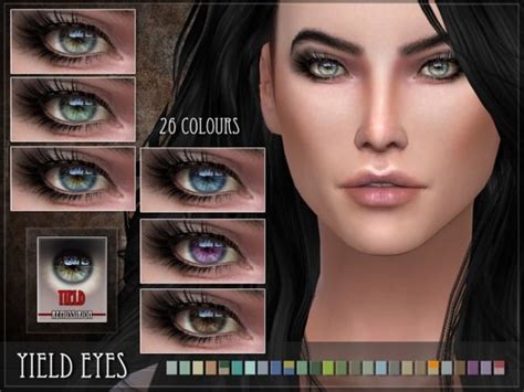 Remussirions Yield Eyes Sims 4 Cc Eyes Sims Sims 4