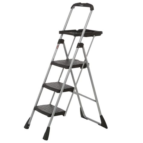 Cosco 4 Ft Steel Max Work Platform Ladder With 225 Lbs Load Capacity