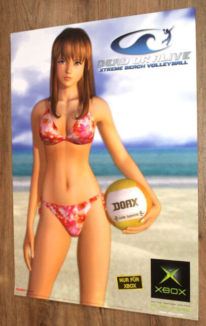 Dead Or Alive Xtreme Beach Volleyball Very Rare Promo Poster 84x595cm