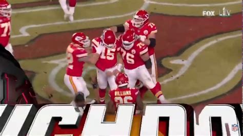 Patrick Mahomes Scores The St Touchdown Of A Yard Run Super Bowl