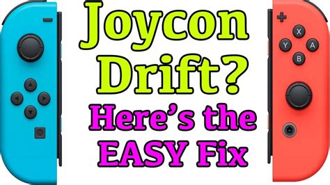 How To Fix Joycon Drift In Nintendo Switch Controllers Step By Step