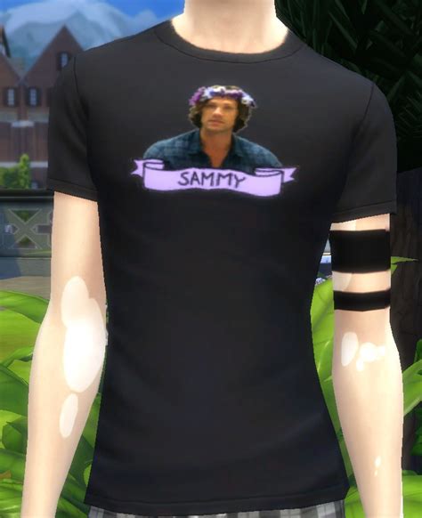 Mod The Sims Septiplier Nirvana And Sammy Tops Male And Female