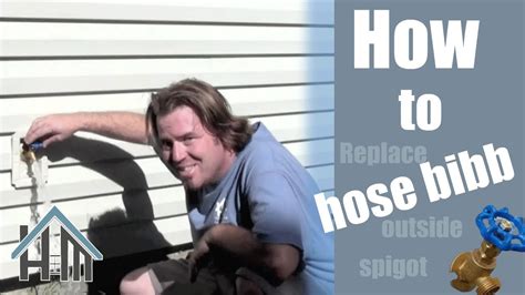 A hose bib is a threaded faucet located on the outside of your home. How to replace a spigot, hose bibb. Easy! Home Mender ...