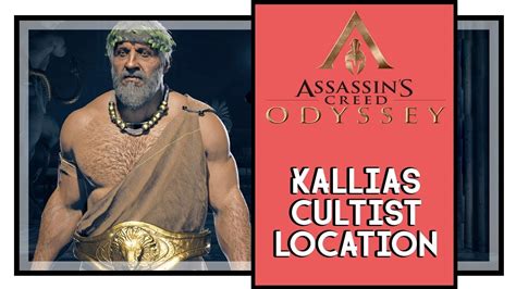 Assassins Creed Odyssey Kallias Cultist Location Peloponnesian League