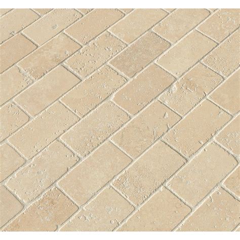Durango Brick Tumbled Subway Tile 2x4 Backsplash Tile Usa