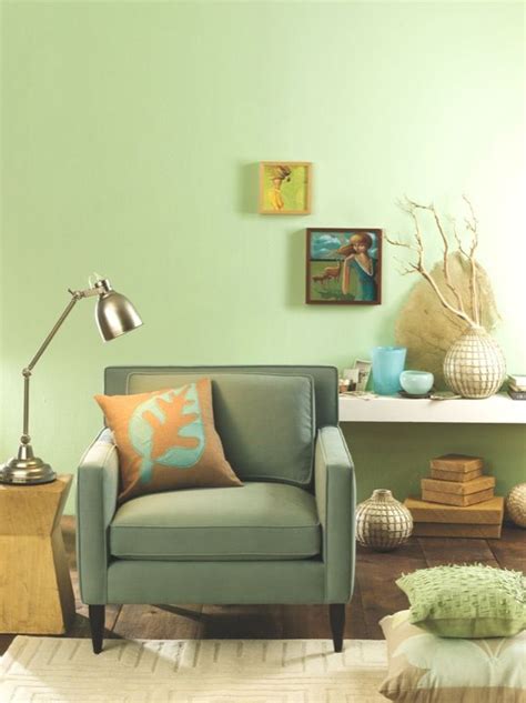 Color Green Decor Colorful Furniture Light Green Walls