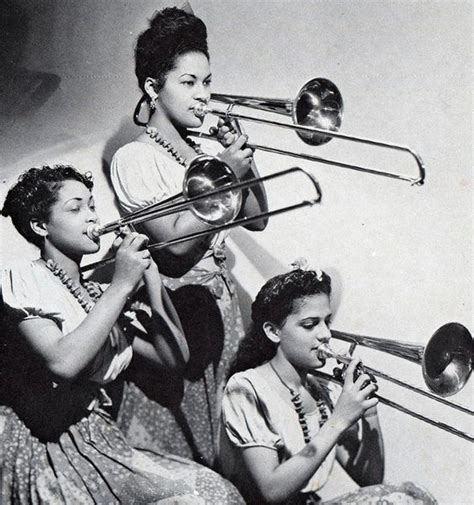 Trombone Section Of The International Sweethearts Of Rhythm All Woman