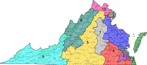 Historical Partisan Trends In Virginias Congressional Districts The