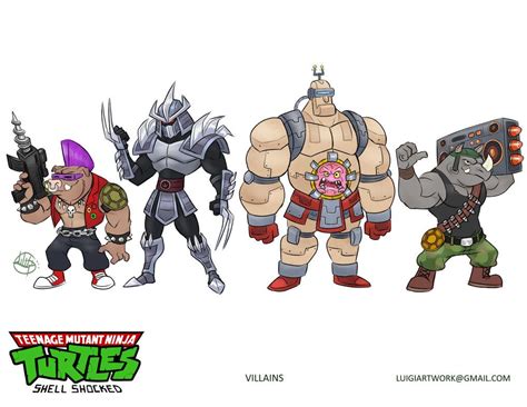 On Deviantart Tmnt Villains