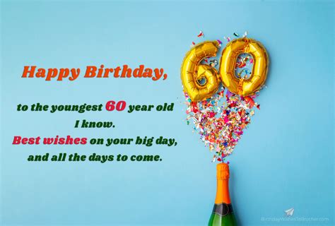 60th Birthday Wishes And Messages For 60 Year Olds 2023