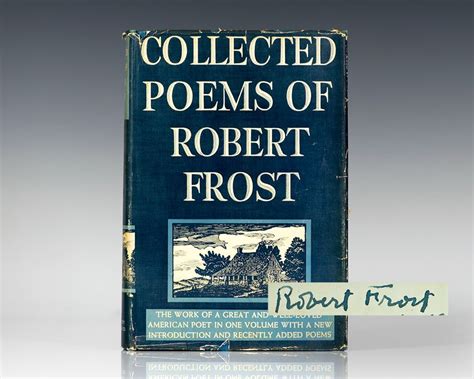 Collected Poems Of Robert Frost Raptis Rare Books Fine Rare And
